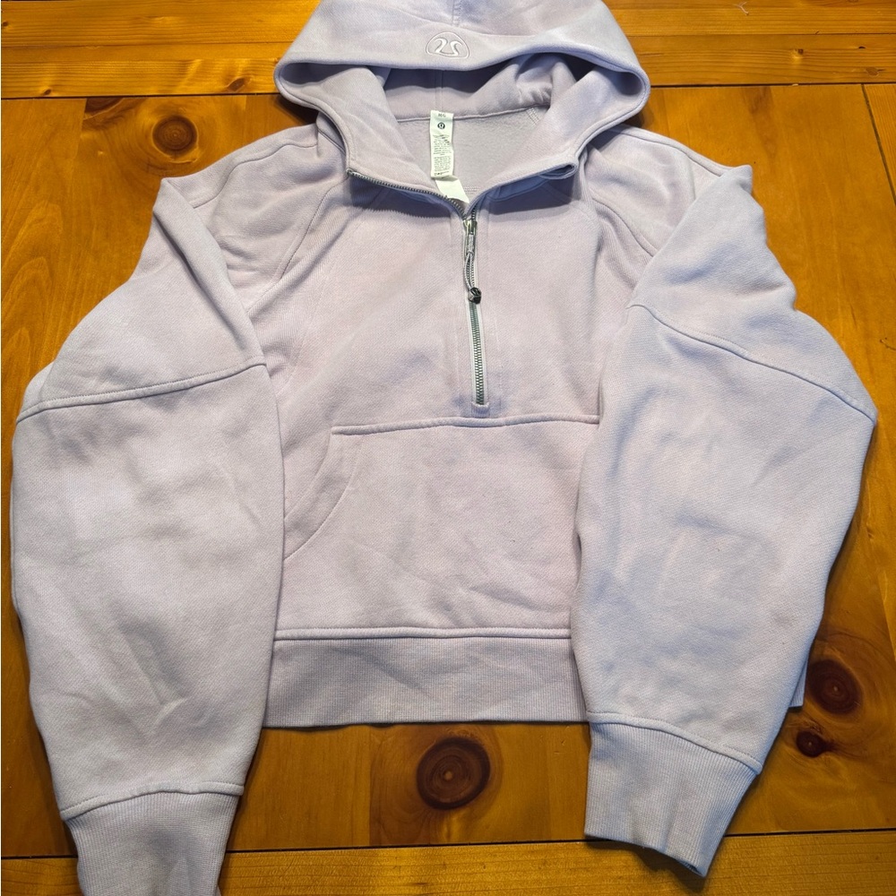 lululemon Lavender Half-Zip Hoodie